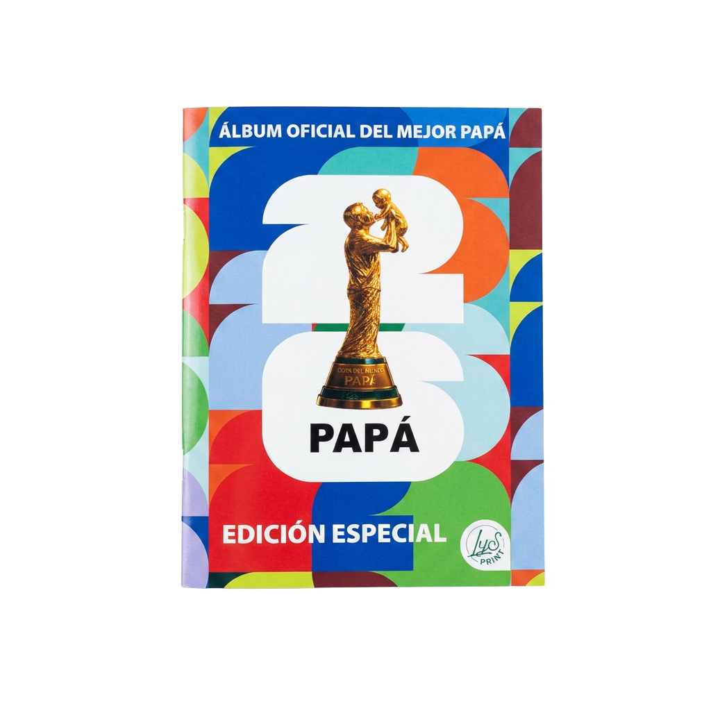 Álbum papá personalizado